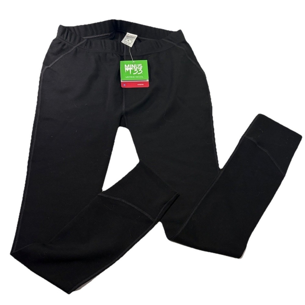 Minus33 Ladies XXL High Rise Heavy Weight 100% Merino Wool Base Layer Leggings